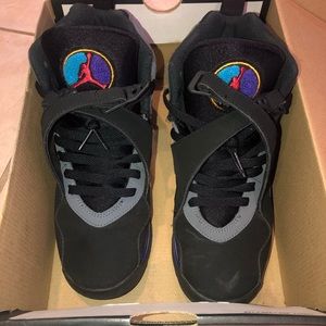 Size 6Y Air Jordan 8 Retro BG with box